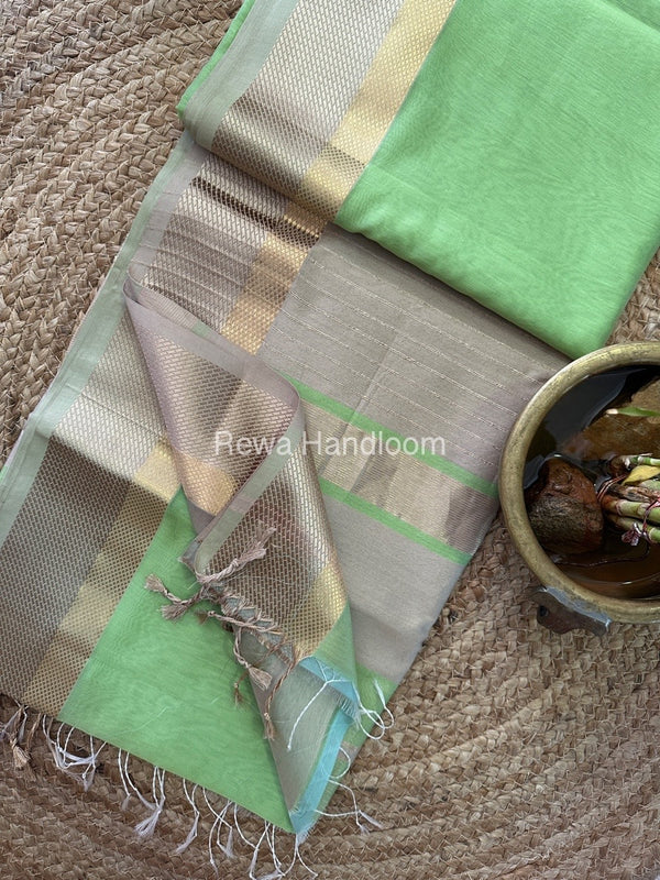 Maheshwari Resham Thread Border Saree