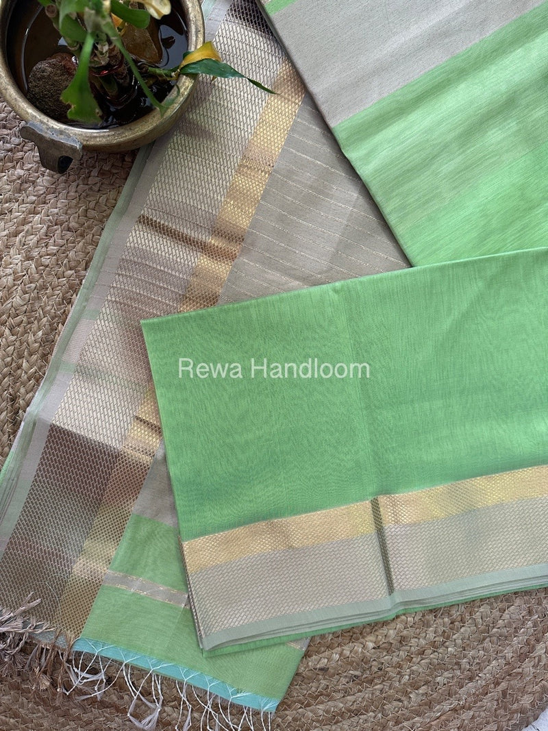 Maheshwari Resham Thread Border Saree