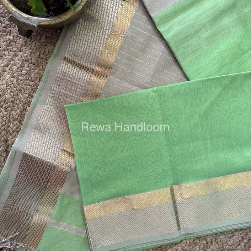 Maheshwari Resham Thread Border Saree
