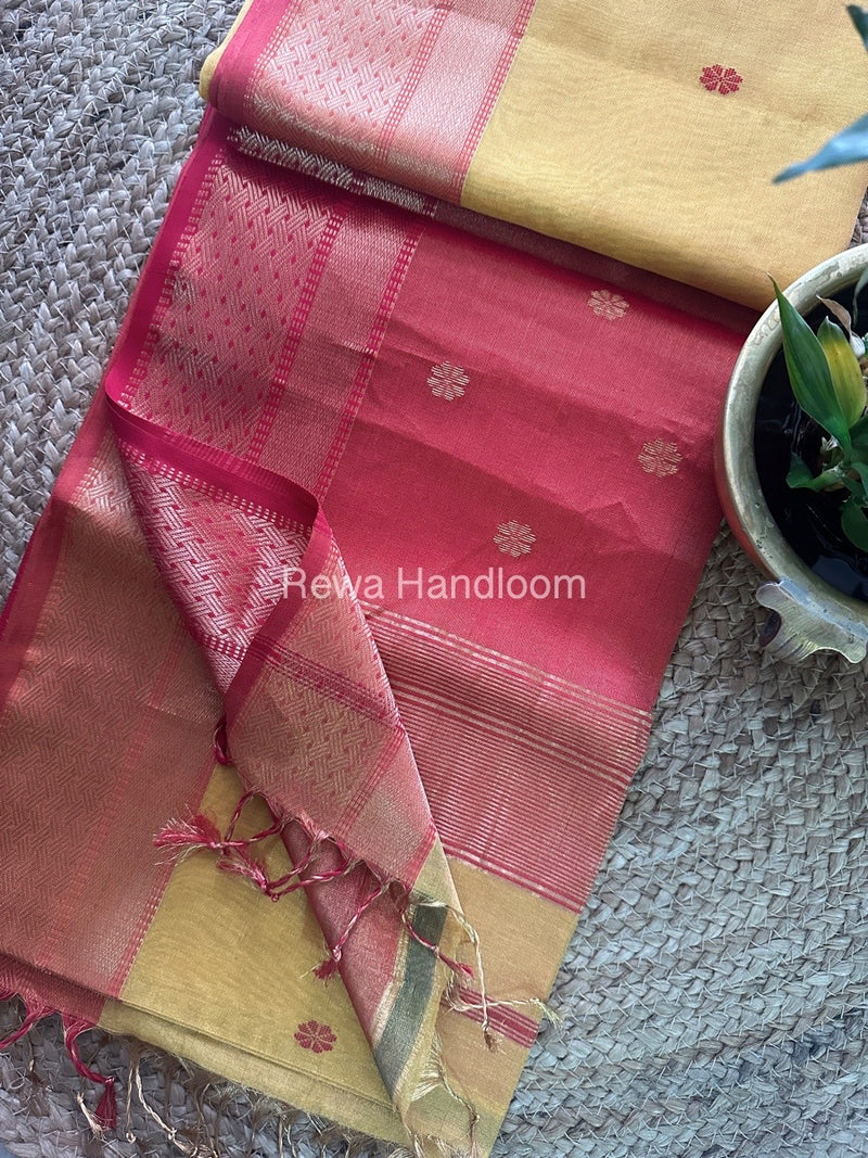 Maheshwari Tissue Silk Saree