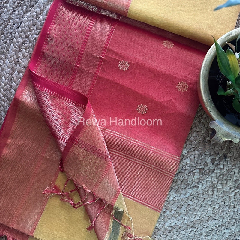 Maheshwari Tissue Silk Saree