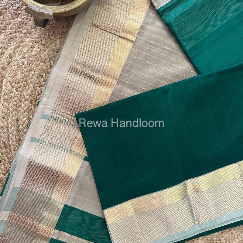 Maheshwari Resham Thread Border Saree
