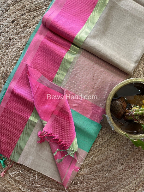  Ganga Jamuna Maheshwari Saree