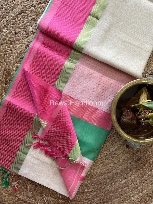  Ganga Jamuna Maheshwari Saree