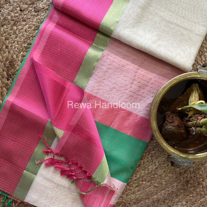  Ganga Jamuna Maheshwari Saree