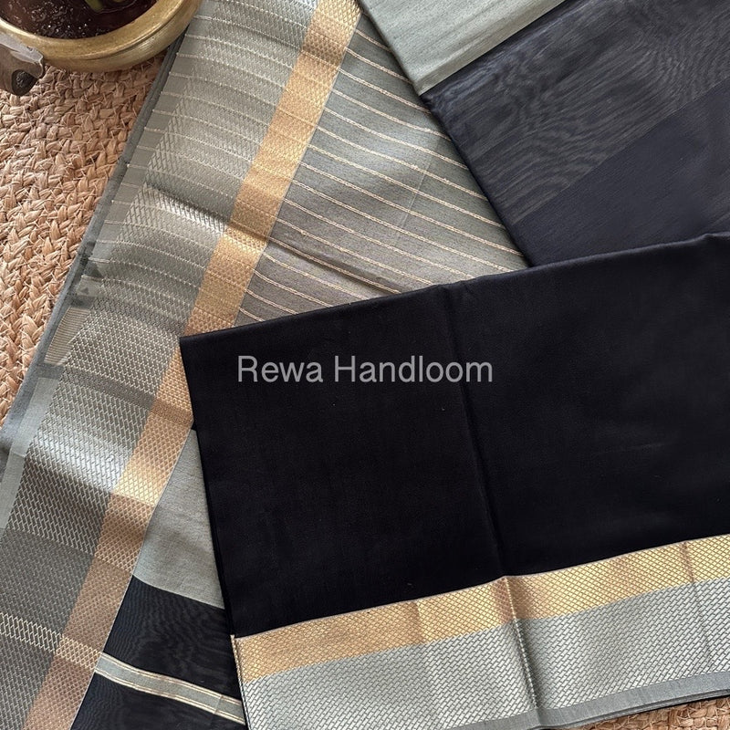 Maheshwari Resham Thread Border Saree