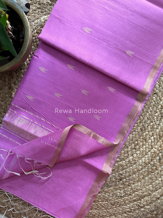 Zari Butti Maheshwari Saree