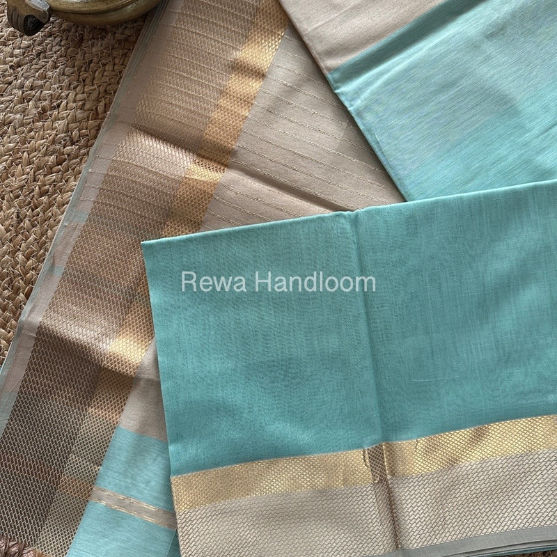 Maheshwari Resham Thread Border Saree