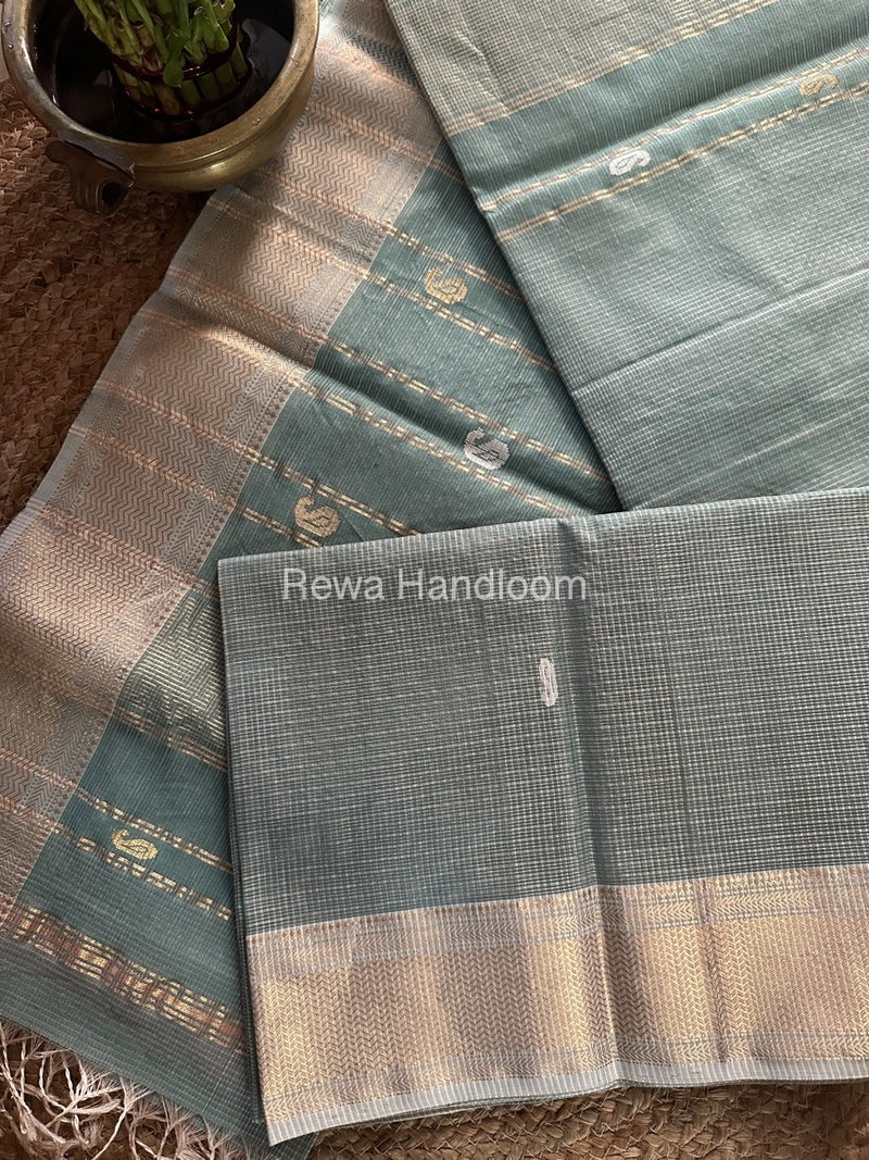 Maheshwari Tissue Butti Saree