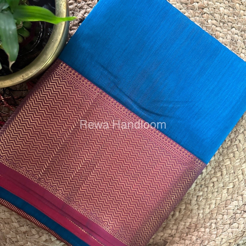 Maheshwari Zari Skirt Saree