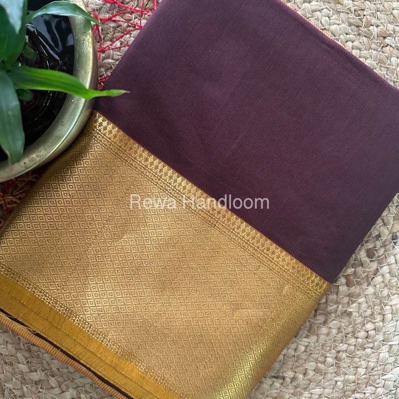 Maheshwari Zari Skirt Saree