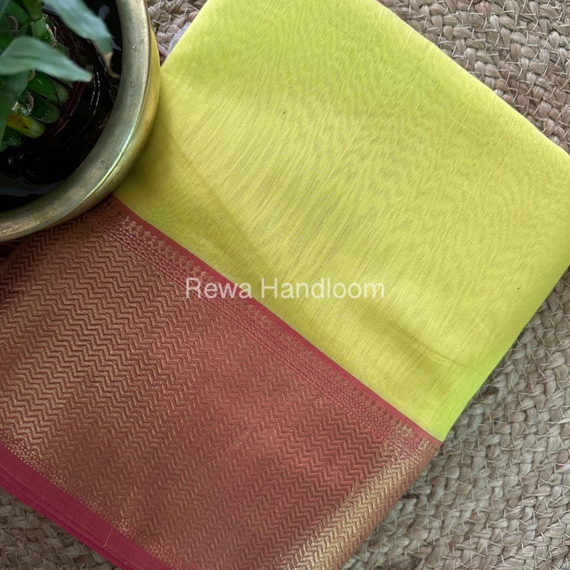 Maheshwari  Zari Skirt Saree