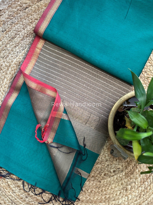 Maheshwari Gicha Weaving Saree