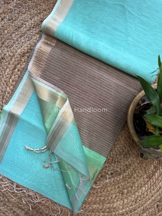 Maheshwari Gicha Weaving Saree