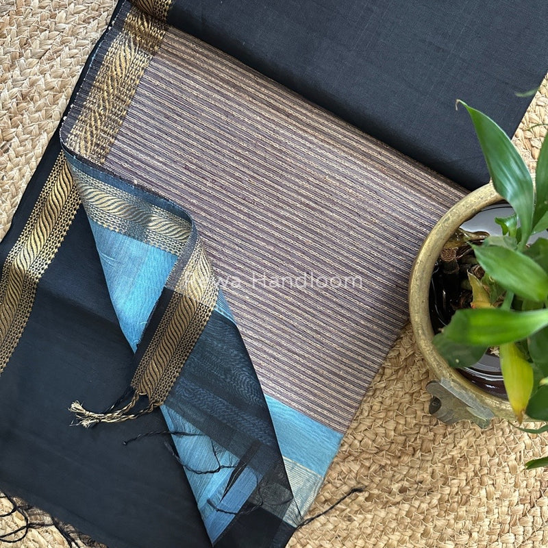 Maheshwari Gicha Weaving Saree