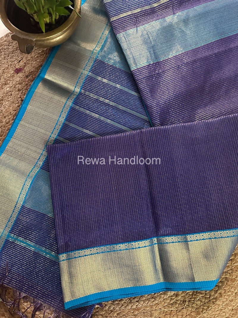 Exclusive Maheshwari Tissue Silk Saree