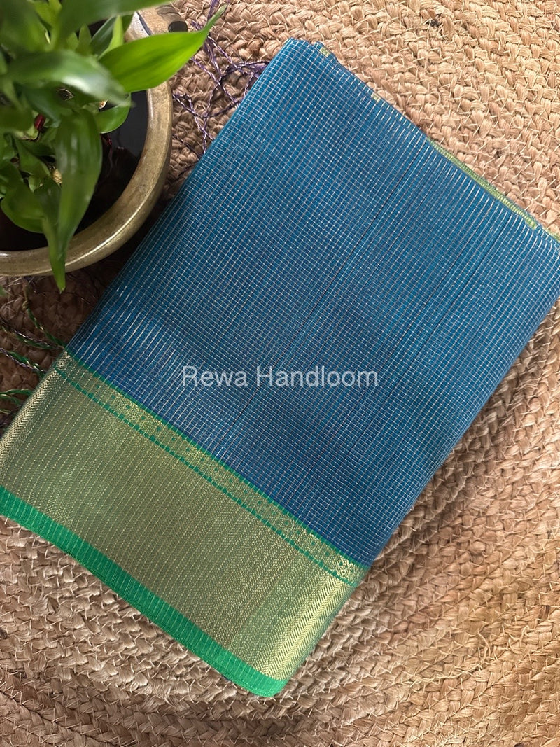 Exclusive Maheshwari Morpankhi Tissue Silk Saree ZTS0133