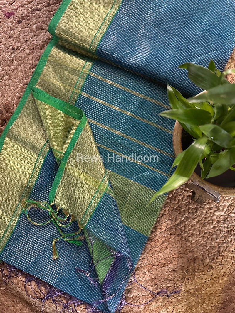 Exclusive Maheshwari Tissue Silk Saree