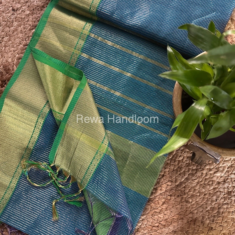 Exclusive Maheshwari Tissue Silk Saree