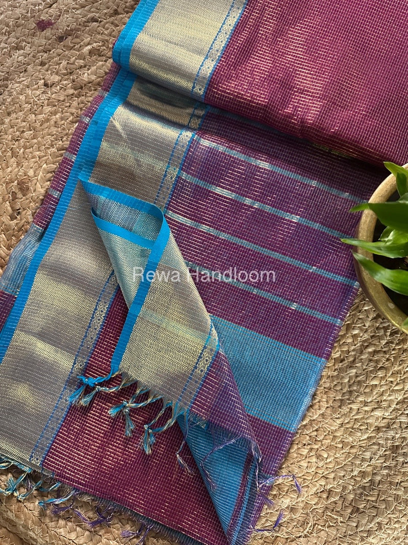 Exclusive Maheshwari Tissue Silk Saree