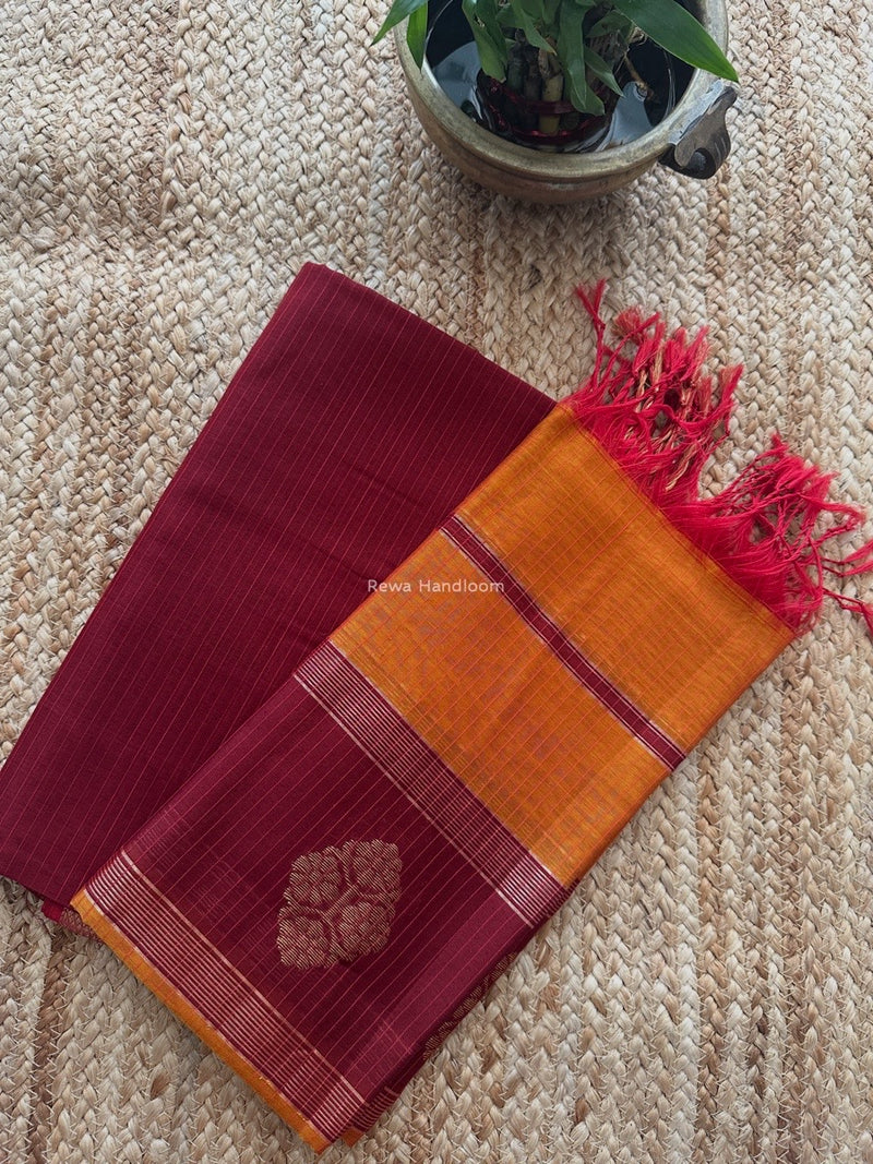 Maheshwari Top-Dupatta Set