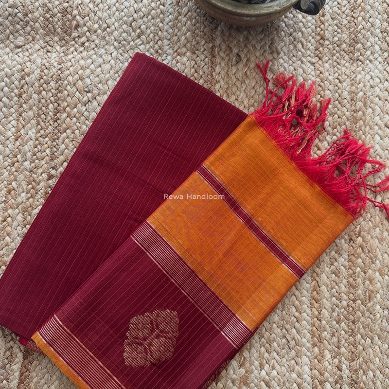 Maheshwari Top-Dupatta Set