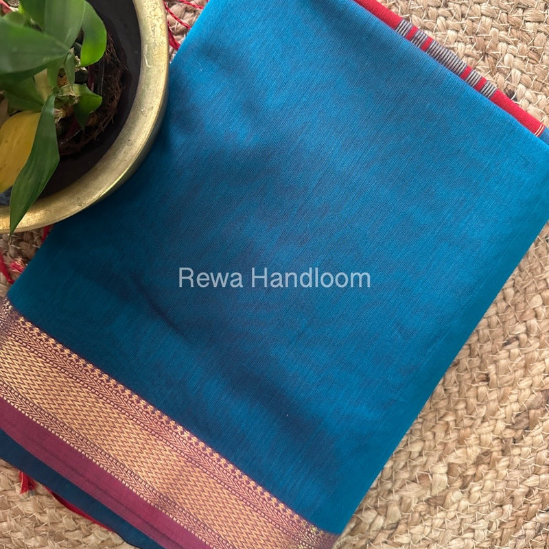 Maheshwari Rewa Lehar Saree