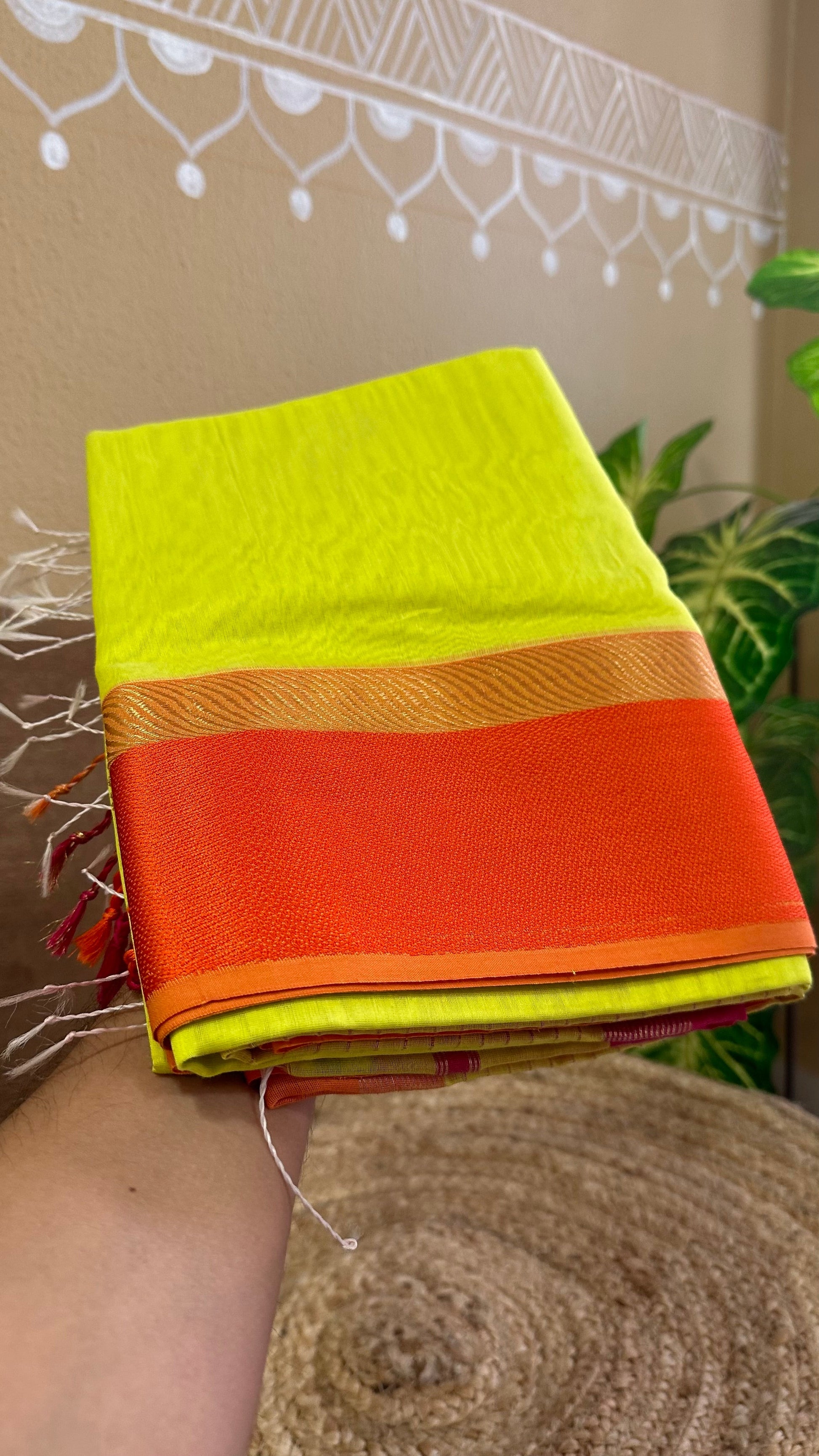  Ganga Jamuna Maheshwari  Saree