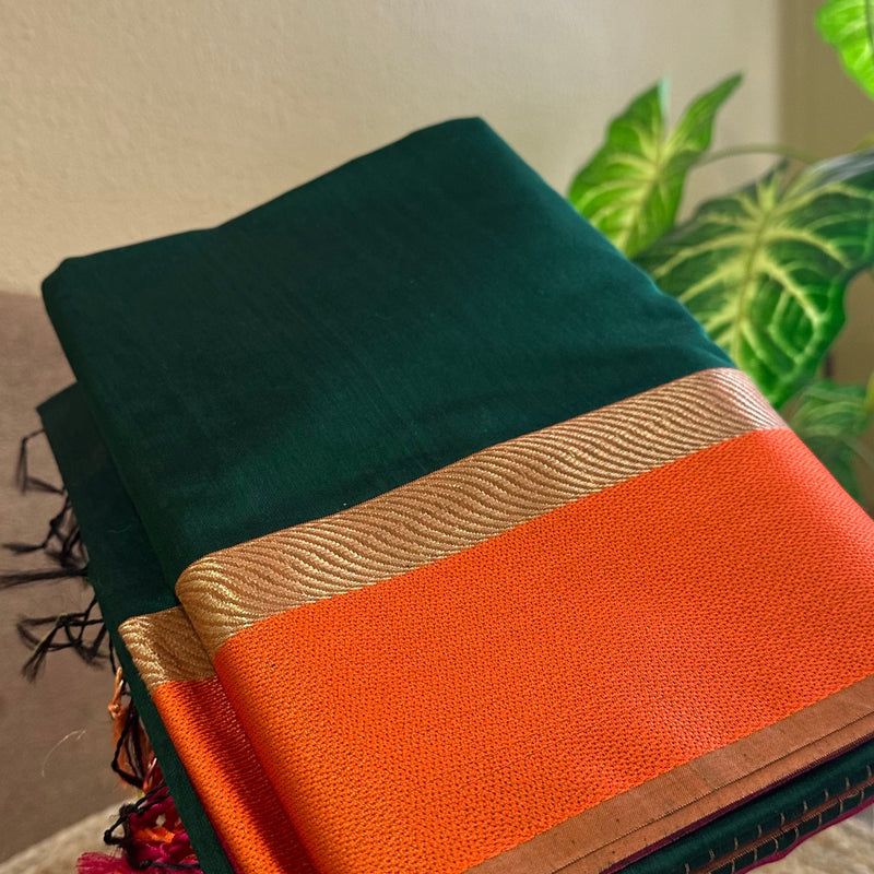  Ganga Jamuna Maheshwari  Saree