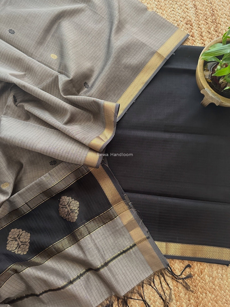 Maheshwari Motifs Top-Dupatta Set