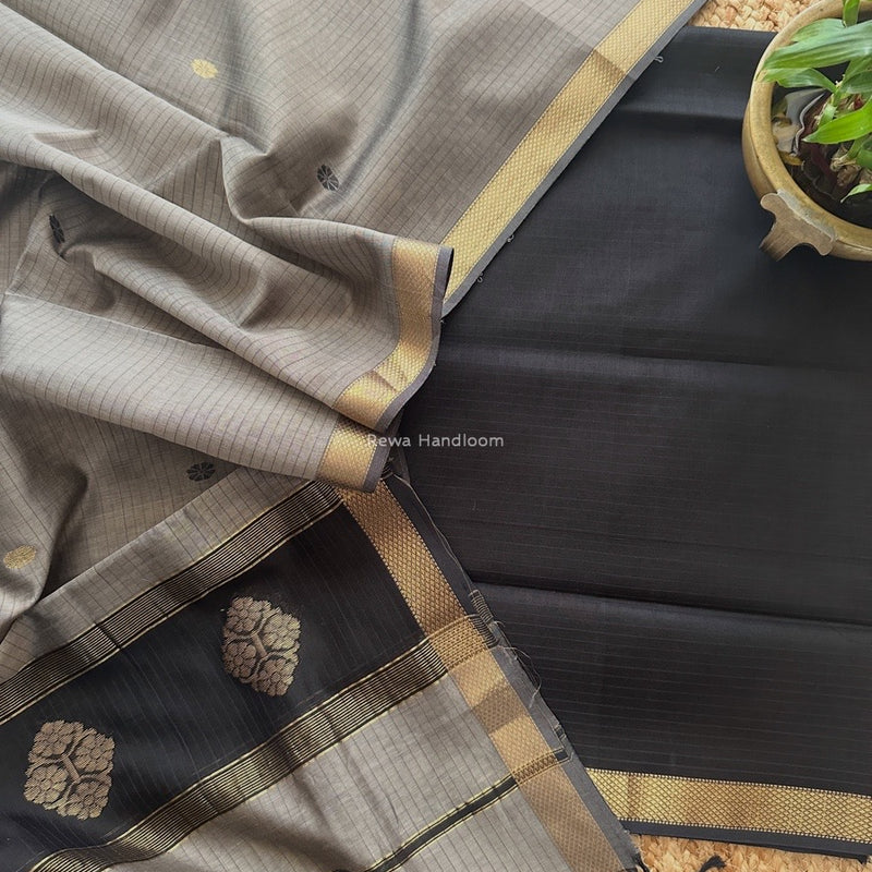 Maheshwari Motifs Top-Dupatta Set