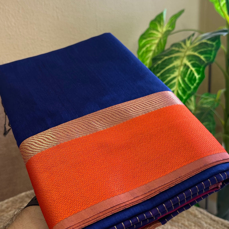  Ganga Jamuna Maheshwari  Saree