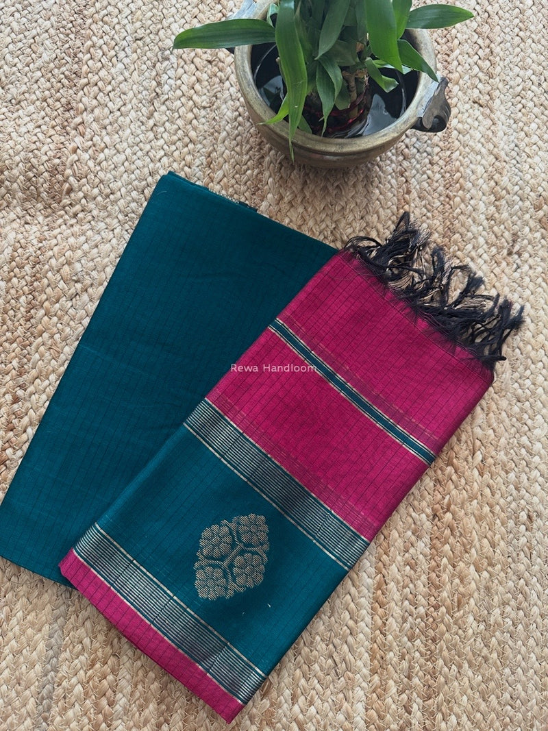 Maheshwari Top-Dupatta Set