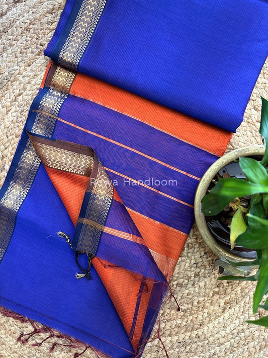 Maheshwari Rasta Lehar Saree
