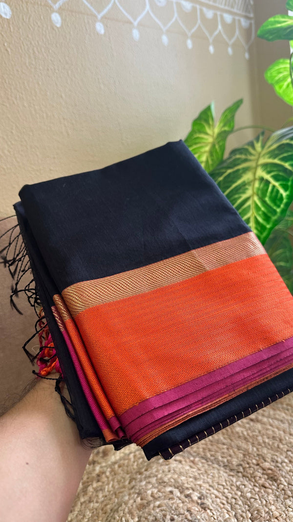  Ganga Jamuna Maheshwari Saree