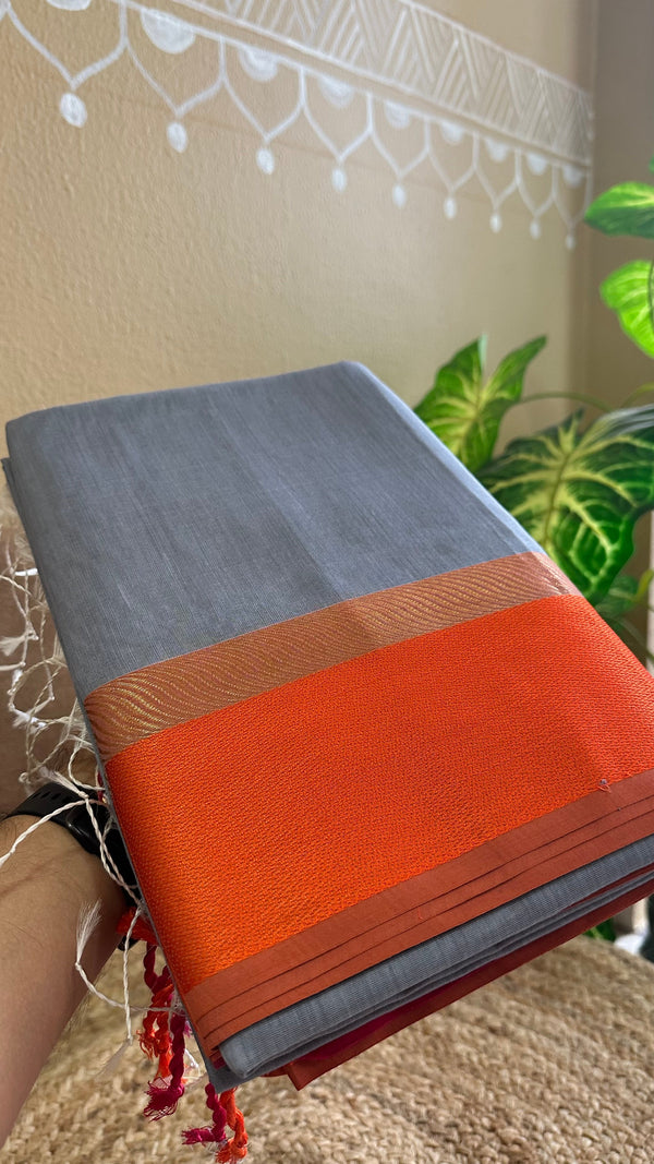  Ganga Jamuna Maheshwari  Saree