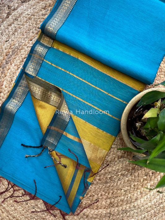 Maheshwari Rasta Lehar Saree