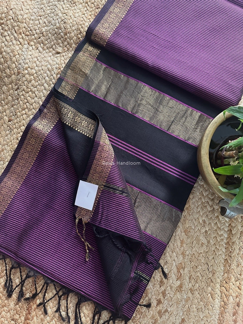 Maheshwari Garbha Reshami Silk Saree