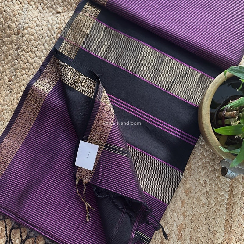 Maheshwari Garbha Reshami Silk Saree