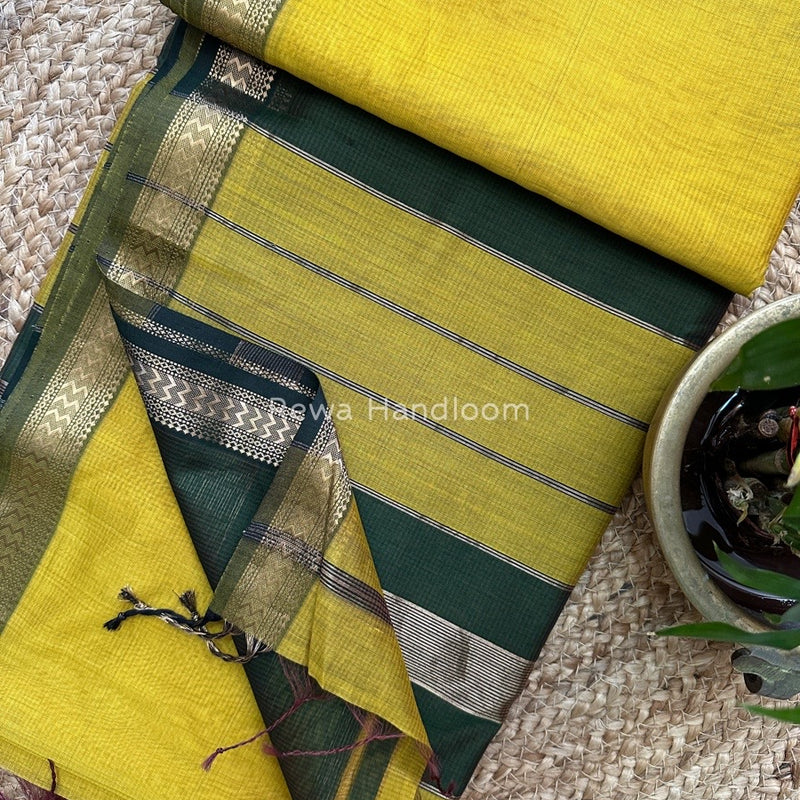 Maheshwari Rasta Lehar Saree