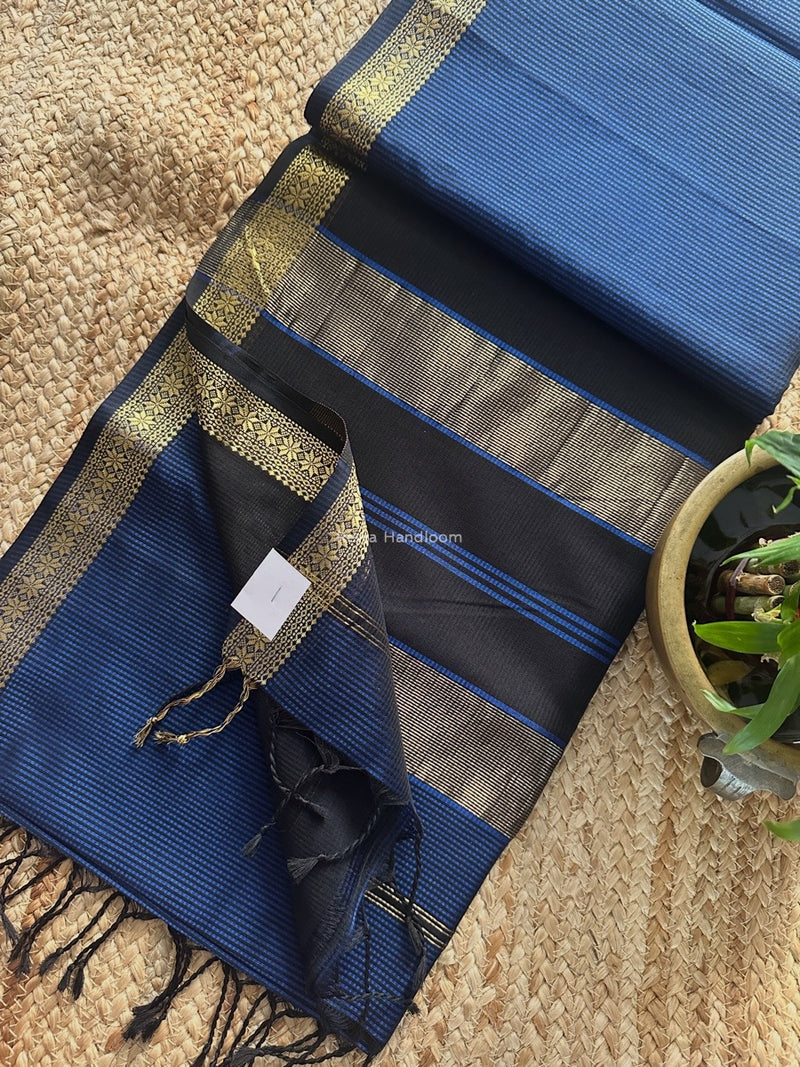 Maheshwari Garbha Reshami Silk Saree