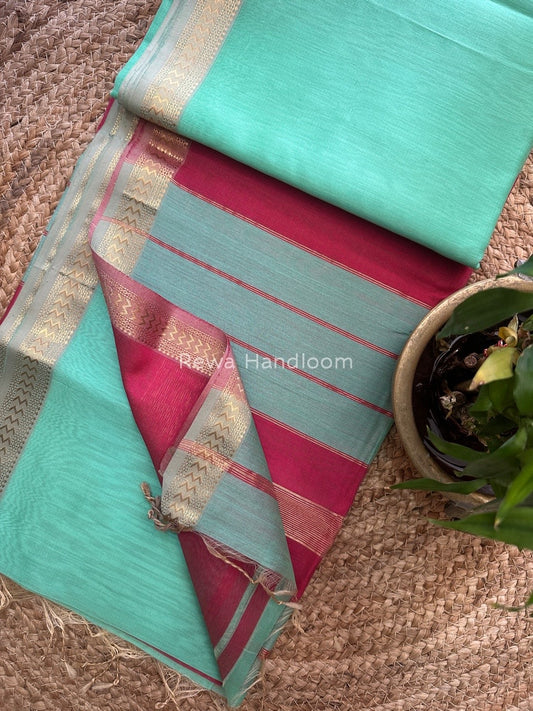 Maheshwari Rasta Lehar Saree