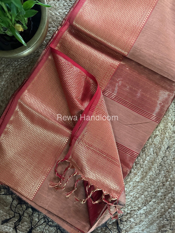 Maheshwari Zari Skirt Saree