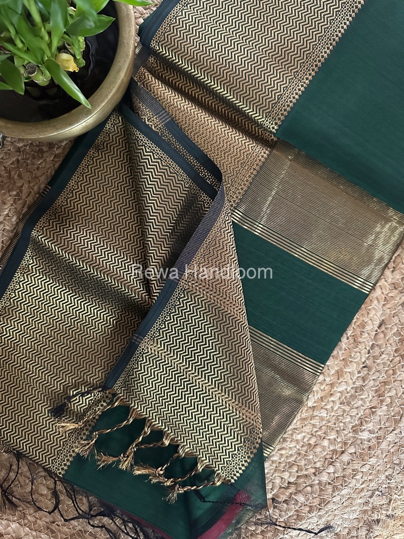 Maheshwari Zari Skirt Saree