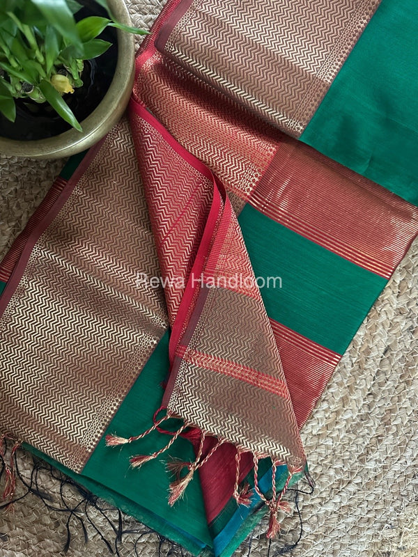 Maheshwari Zari Skirt Saree