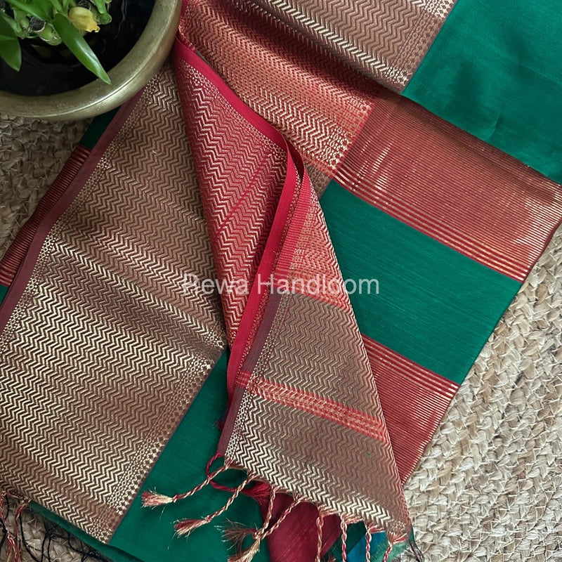 Maheshwari Zari Skirt Saree