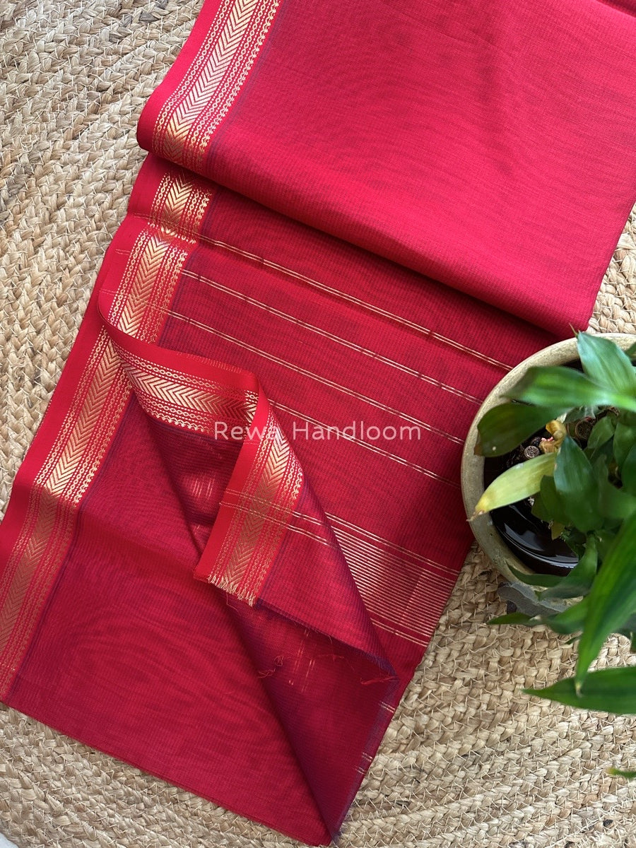 Maheshwari Rasta Lehar Saree