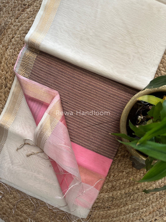 Maheshwari Gicha Weaving Saree