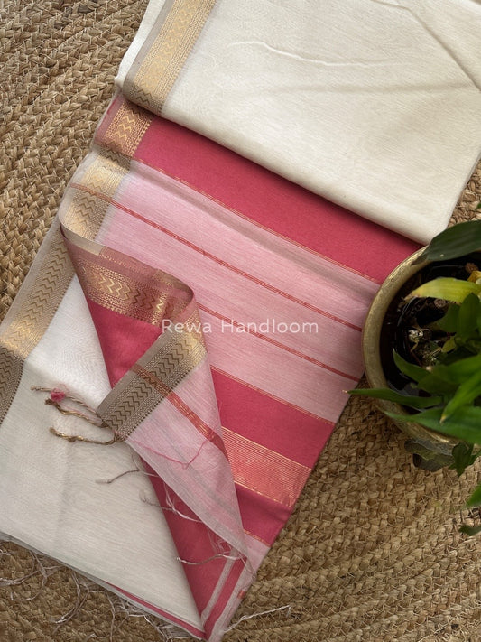 Maheshwari Rasta Lehar Saree