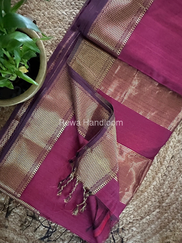 Maheshwari Zari Skirt Saree